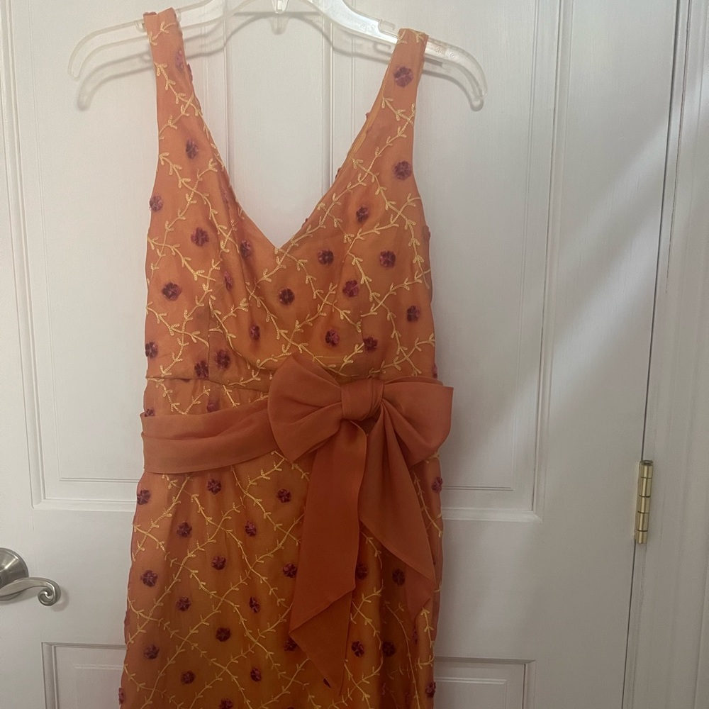 Gorgeous Sara Campbell Size 6 Silk Dress